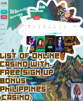 Casino free spins sign up bonus for Filipino players