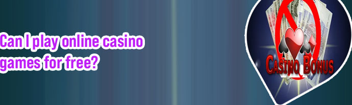 Online casino free money