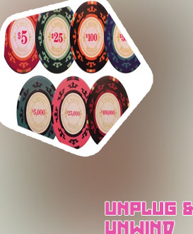 Poker chips used in casino royale