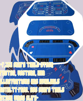Poker craps table