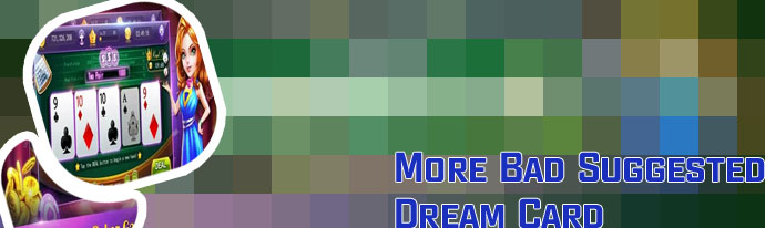 Video poker dream card