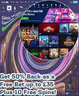 William hill casino 5 free spins